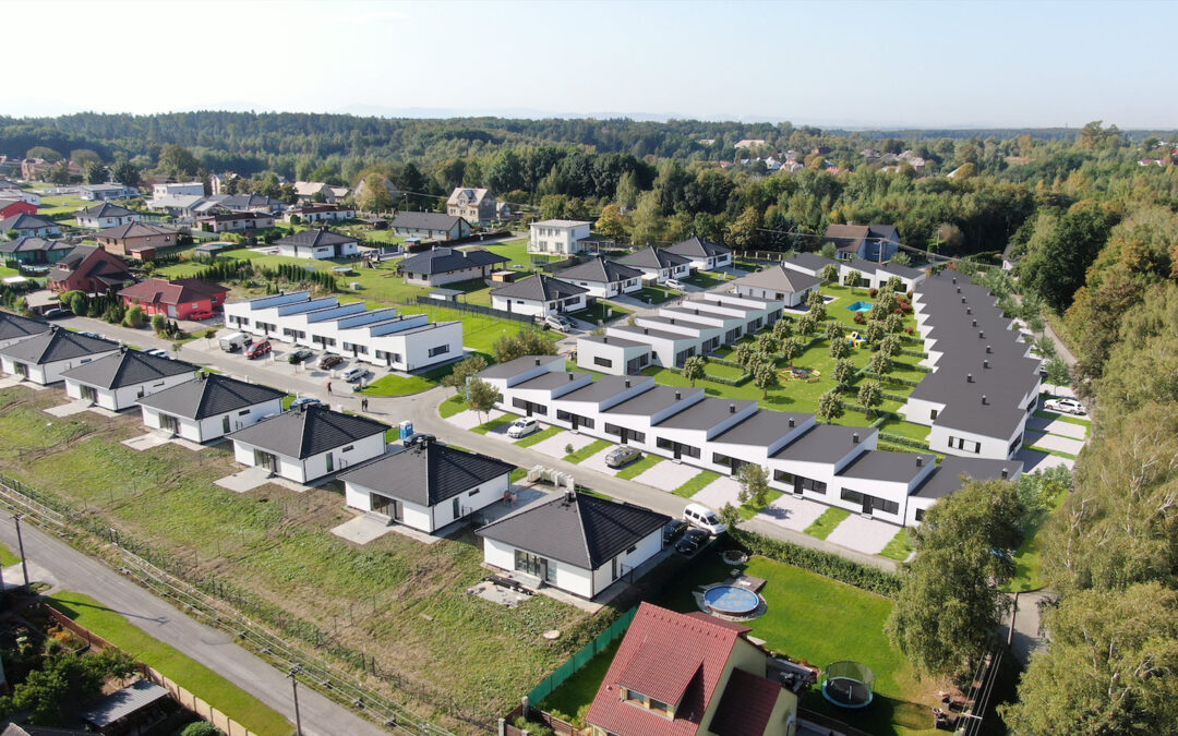 Novostavby rodinných domů, ul. Na Vyhlídce, Petřvald