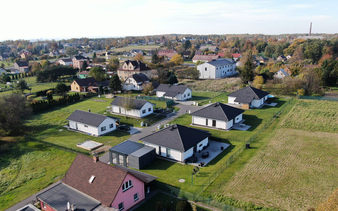 Novostavby rodinných domů, ul. Vocelková, Petřvald